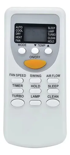 Controle Remoto Ar Condicionado Split Hi Wall Elgin Zh/lt-01