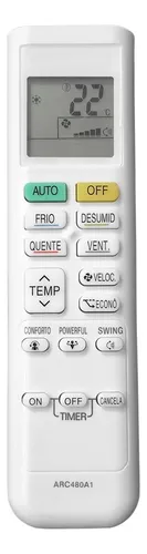 Controle Remoto Para Ar Condicionado Lelong-7300